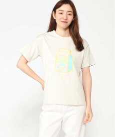 POU DOU DOU good day イラストプリントTee プードゥードゥー トップス カットソー・Tシャツ グレー ホワイト ブルー【送料無料】