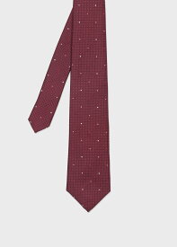 Paul Smith クラシック ピンドットタイ ポール・スミス スーツ・フォーマル ネクタイ・蝶ネクタイ レッド ネイビー【送料無料】