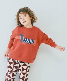 p.premier イロチ買いしたいバリエーショングラフィック裏起毛トレーナー エフオーオンラインストア トップス スウェット・トレーナー ホワイト ブルー グリーン レッド ブラウン