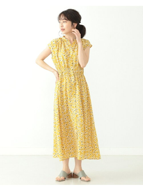 Beams Heart Beams Heart 花柄 シャーリングワンピース Rakuten Fashion 楽天ファッション 旧楽天ブランドアベニュー Cu6242