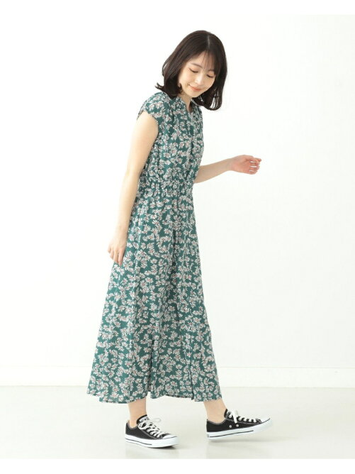 Beams Heart Beams Heart 花柄 シャーリングワンピース Rakuten Fashion 楽天ファッション 旧楽天ブランドアベニュー Cu6242