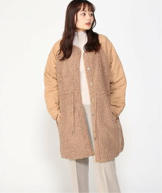 【SALE／60%OFF】ROXY (W)HOLIDAY リバーシブル ボアジャケット ロキシー ジャケット・アウター その他のジャケット・アウター ベージュ ブラック カーキ【送料無料】