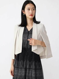 resil ケープデザインショートジャケット ラシュッド ジャケット・アウター その他のジャケット・アウター ベージュ ブラック【送料無料】