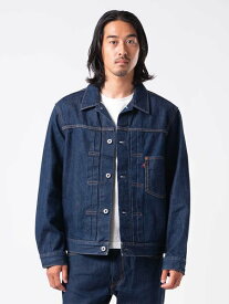 【SALE／10%OFF】Levi's TYPE I トラッカージャケット セルビッジ リーバイス ジャケット・アウター デニムジャケット ブラック【送料無料】