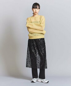 【SALE／80%OFF】BEAUTY&YOUTH UNITED ARROWS スパンコール チュール スカート/ブラック ユナイテッドアローズ アウトレット スカート その他のスカート ブラック