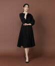 配色ステッチワンピース|ロイヤルレディのように魅せる極上の美しさ《M Maglie le cassetto》