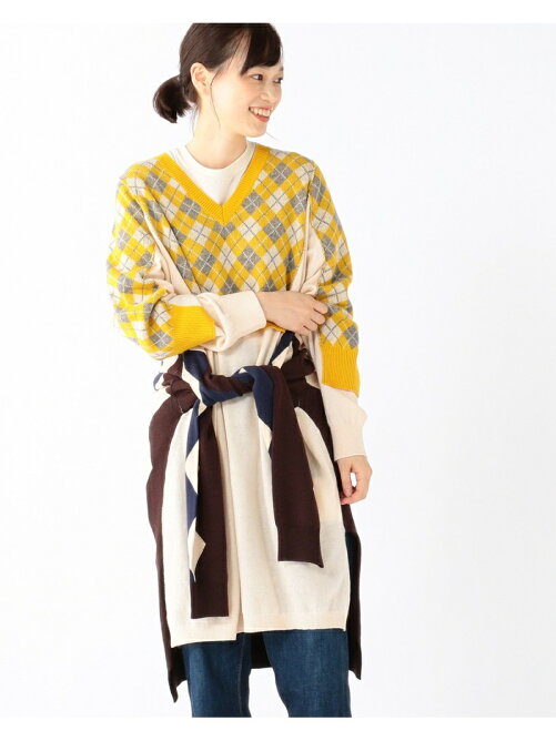 Beams Outlet A Beams Boy 別注 アーガイル ワンピース Rakuten Fashion 楽天ファッション 旧楽天ブランドアベニュー Cb0243