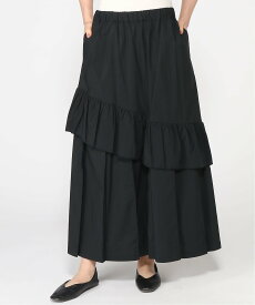【SALE／10%OFF】FRAPBOIS ペタルスカート フラボア スカート ロング・マキシスカート ブラック【送料無料】