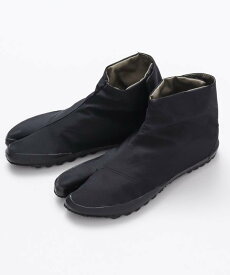 カヤ 【カヤ】湯のゆるり漆黒足袋[ハイ・ブリザテックR] アミナコレクション シューズ・靴 モカシン・デッキシューズ ブラック【送料無料】