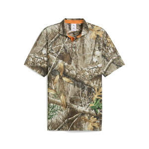 �ySALE�^30%OFF�zPUMA �����Y �S���t PUMA x REALTREE �J�� ���� �|���V���c PUMA X REALTREE Camo Polo �v�[�} �g�b�v�X �|���V���c�y���������z