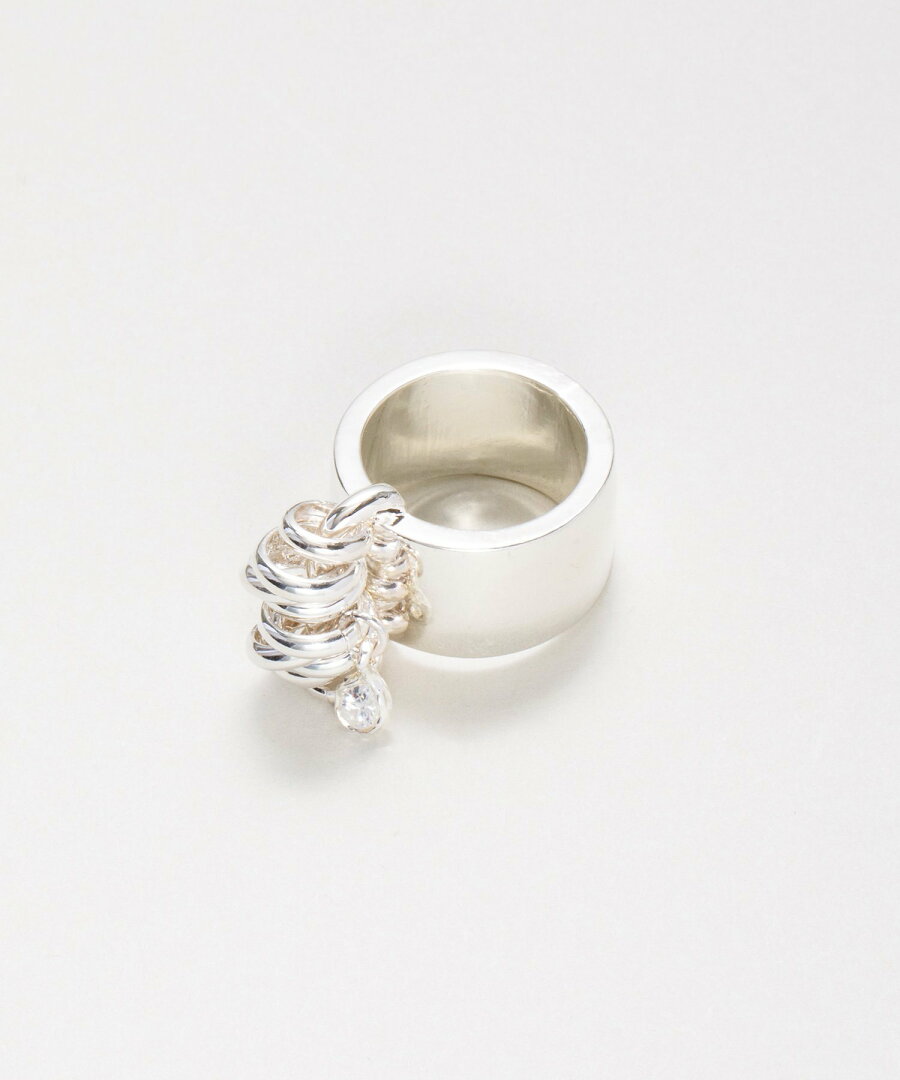 【SALE/5%OFF】LAPUIS LAPUIS(ラピュイ) Bijou Coil ring キャセリーニ アクセサリー・腕時計 リング・指輪 シルバー ゴールド【送料無料】 - メイン画像 9