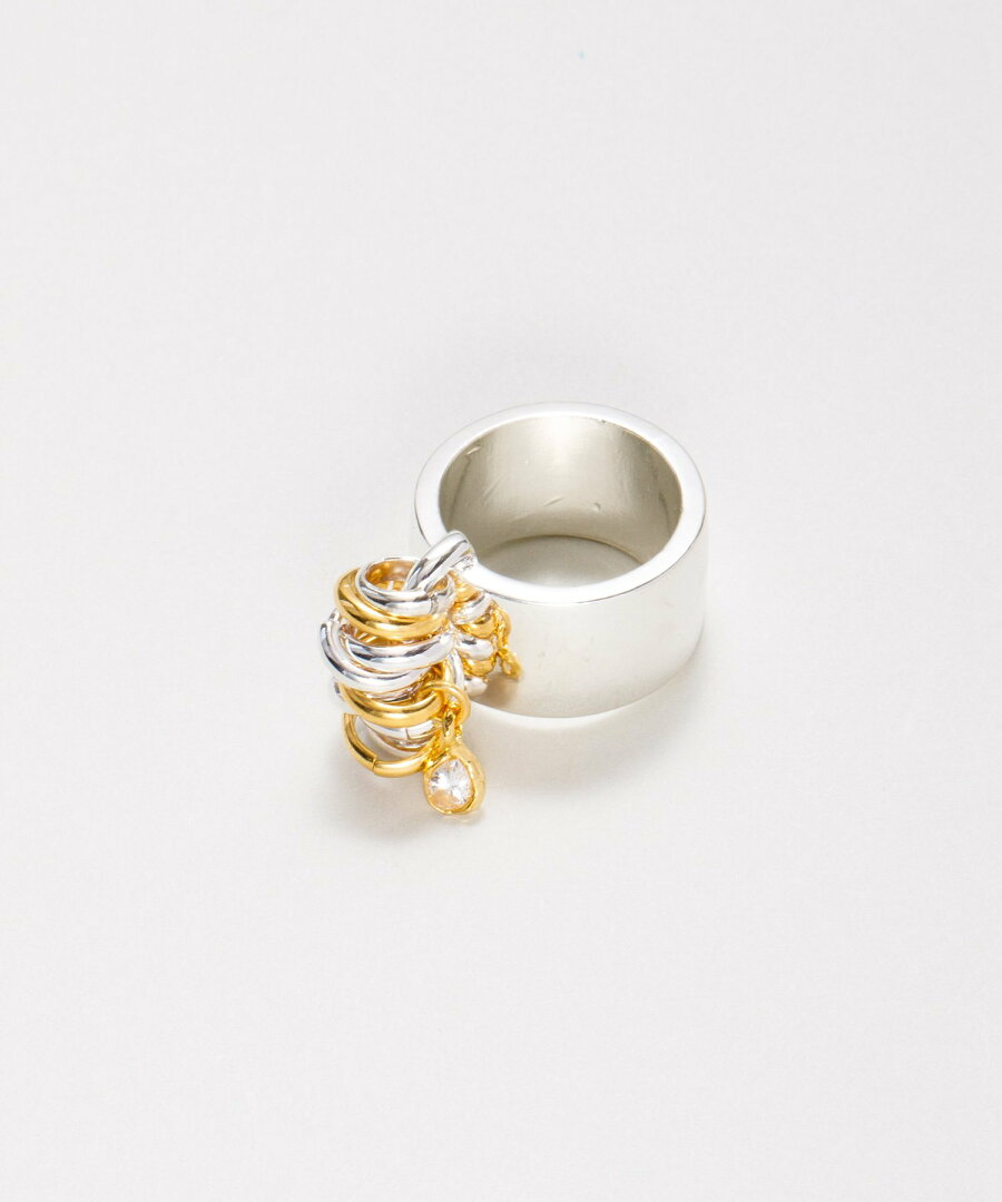 【SALE/5%OFF】LAPUIS LAPUIS(ラピュイ) Bijou Coil ring キャセリーニ アクセサリー・腕時計 リング・指輪 シルバー ゴールド【送料無料】 - メイン画像 10