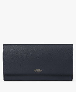 SMYTHSON Panama Marshall Travel Wallet �X�}�C�\�� ���z�E�|�[�`�E�P�[�X ���̑��̍��z�E�|�[�`�E�P�[�X �l�C�r�[�y���������z