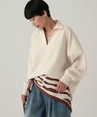 Wクロススキッパーブラウス/641253