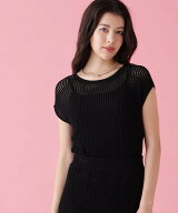 【SALE／30%OFF】PINKY&DIANNE メッシュニットプルオーバー ピンキー アンド ダイアン トップス ニット …