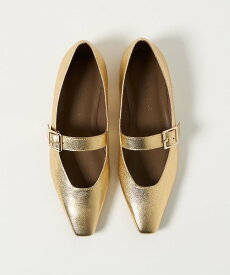 【SALE／70%OFF】ODETTE E ODILE バックルスクエア フラット10↑ ユナイテッドアローズ アウトレット シューズ・靴 パンプス ブラック ホワイト ゴールド【送料無料】