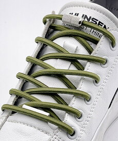 florist 【結ばない靴紐】ネジ式メタリックストレッチ靴ひも2本セット(1足分) フローリスト シューズ・靴 シューケア用品・シューズ小物 ブルー オレンジ ブラック ベージュ ブラウン ホワイト グリーン レッド イエロー グレー ピンク ネイビー