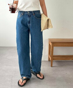 Discoat Levi's 565 '97 LOOSE STRAIGHT �f�B�X�R�[�g �p���c ���̑��̃p���c �u���b�N �u���[�y���������z
