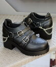 7.5cmヒール ベルトブーティ ☆1611