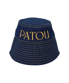 Patou DENIM PATOU BUCKET HAT パトゥ 帽子 ハット ネイビー【送料無料】