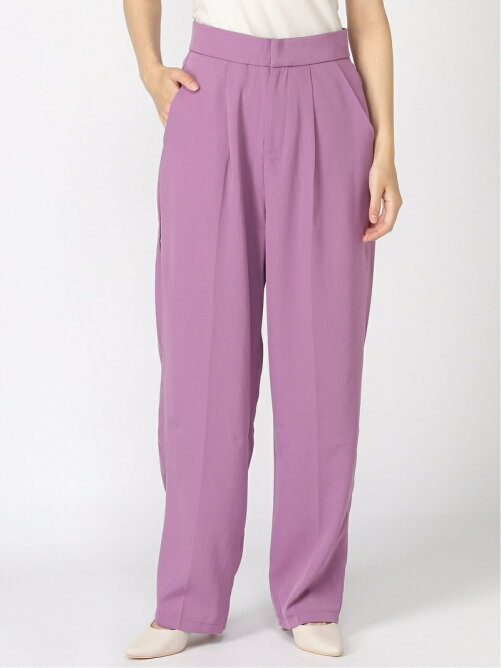 Anap Chilleタック入りシンプルストレートパンツ Rakuten Fashion 楽天ファッション 旧楽天ブランドアベニュー Bk3247