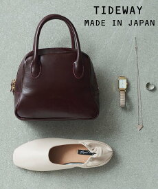 TIDEWAY TIDEWAY/MOSS BOSTON XS モスボストン タイドウェイ 本革 日本製 MADE IN JAPAN セットアップセブン バッグ ハンドバッグ ブラック グリーン レッド【送料無料】
