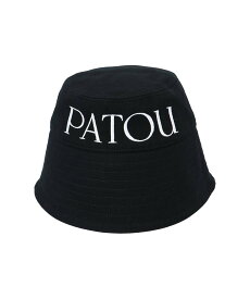 Patou PATOU BUCKET HAT パトゥ 帽子 ハット ブラック ホワイト【送料無料】