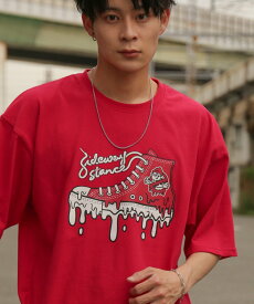 【SALE／37%OFF】SIDEWAY STANCE SIDEWAY STANCE サイドウェイスタンス ハイカットスニーカー 半袖Tシャツ インプローブス トップス カットソー・Tシャツ ホワイト ブラック グレー レッド