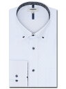 TAKA-Q レノマオム/renoma HOMME 形態安定 スタンダードフィット 3枚衿風ボタンダウン長袖シャツ タカキュー スーツ・フォーマル Yシャツ・カッターシャツ ブルー【送料無料】