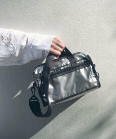 ADAM ET ROPE' FEMME 【LeSportsac for ADAM ET ROPE'】Exclusive Mini Duffel Crosbody アダムエロペ バッグ ショルダーバッグ シルバー【送料無料】