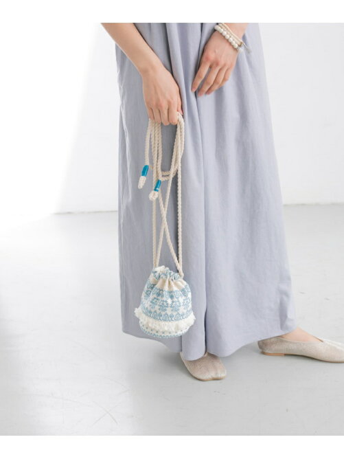 Kbf フリンジ巾着bag Rakuten Fashion 楽天ファッション 旧楽天ブランドアベニュー Cv7248