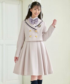 【SALE／30%OFF】ANY KIDS 【5点セット】ジャケット+ジャンパースカートセット エニィ ワンピース・ドレス ワンピース ネイビー ピンク【送料無料】