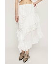 COTTON LACED WRAP DESIGN ロングスカート
