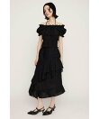 COTTON LACED WRAP DESIGN ロングスカート
