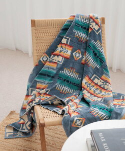 BAYFLOW �yPENDLETON(�y���h���g��)�z�W���K�[�h�^�I�� [102×178] �x�C�t���[ �C���e���A�E�����G�� �u�����P�b�g�E�Ђ��|�� �u���[ �z���C�g �u���E�� �x�[�W�� �O���[ �u���b�N ���b�h �l�C�r�[
