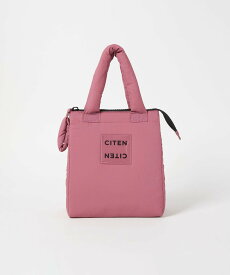CITEN ＜CITEN＞パデッドロゴクリアランチM シテン 食器・調理器具・キッチン用品 弁当箱・ランチボックス ブラック シルバー ピンク