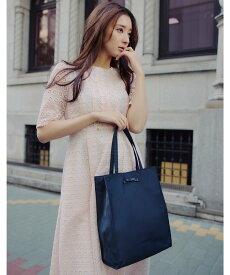 TOCCA 【A4サイズ対応・一部カラー撥水】TINY RIBBON SUBBAG サブバッグ トッカ バッグ トートバッグ ネイビー ピンク ブラック【送料無料】