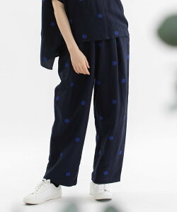 �ySALE�^10%OFF�znop de nod Pomme���l�����[����polka�h�J�{�����[���^�b�N�p���c �v�[�h�D�[�h�D�[ �p���c ���̑��̃p���c �u���b�N �l�C�r�[�y���������z