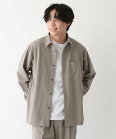 GLOBAL WORK アーバンシャツ/AIR/長袖/632886 グローバルワーク トップス その他のトップス ブラウン ブルー グレー ブラック【送料無料】