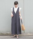 【SALE／50%OFF】URBAN RESEARCH ITEMS 『イージーケア/接触冷感/UVカット』SMOOTH LINEN TOUCH ジャンスカ アーバン…