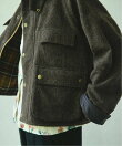 《予約》Barbour / バブアー 別注 ウール クロップド オールドビデール