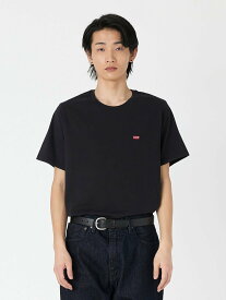 Levi's リーバイスロゴTシャツ COTTON + PATCH BLACK リーバイス トップス カットソー・Tシャツ【送料無料】