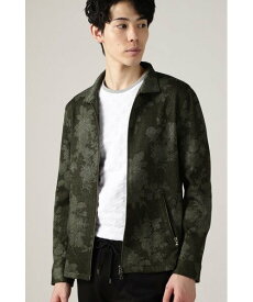 【SALE／50%OFF】HIGH STREET HIGH STREET∴花柄スタンドブルゾン トルネードマート ジャケット・アウター ブルゾン・ジャンパー ネイビー カーキ【送料無料】