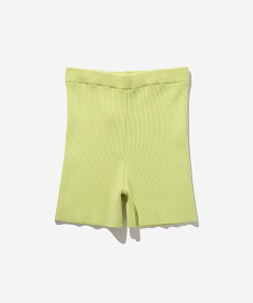 【SALE／60%OFF】Saturdays NYC Jiji Rib Knit Short サタデーズ　ニューヨークシティ パンツ その他のパンツ グリーン ベージュ【送料無料】