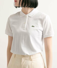 URBAN RESEARCH DOORS LACOSTE 半袖ポロシャツ アーバンリサーチドアーズ トップス ポロシャツ ホワイト ブラック ネイビー【送料無料】