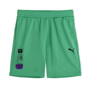 PUMA �{�[�C�Y ESS �G���x�[�e�b�h ���b�V�� �V���[�g�p���c 120-160cm ESS ELEVATED MESH ST PANTS �v�[�} �p���c ���̑��̃p���c �O���[��