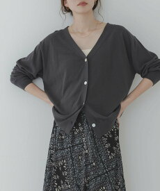 【SALE／25%OFF】Sonny Label 『WEB限定』クールミストミディカーディガン サニーレーベル トップス ニット グレー グリーン ネイビー【送料無料】