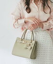 【miki監修・最強デートBAG】レザーワイドトートバッグ