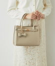 【miki監修・最強デートBAG】レザーワイドトートバッグ