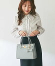 【miki監修・最強デートBAG】レザーワイドトートバッグ